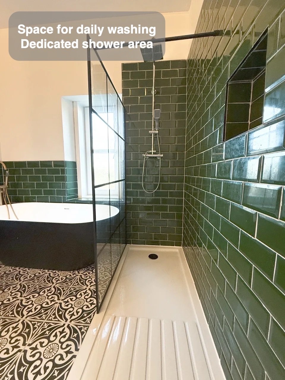 A dedicated place to shower in Rosemount, Aberdeen bathroom