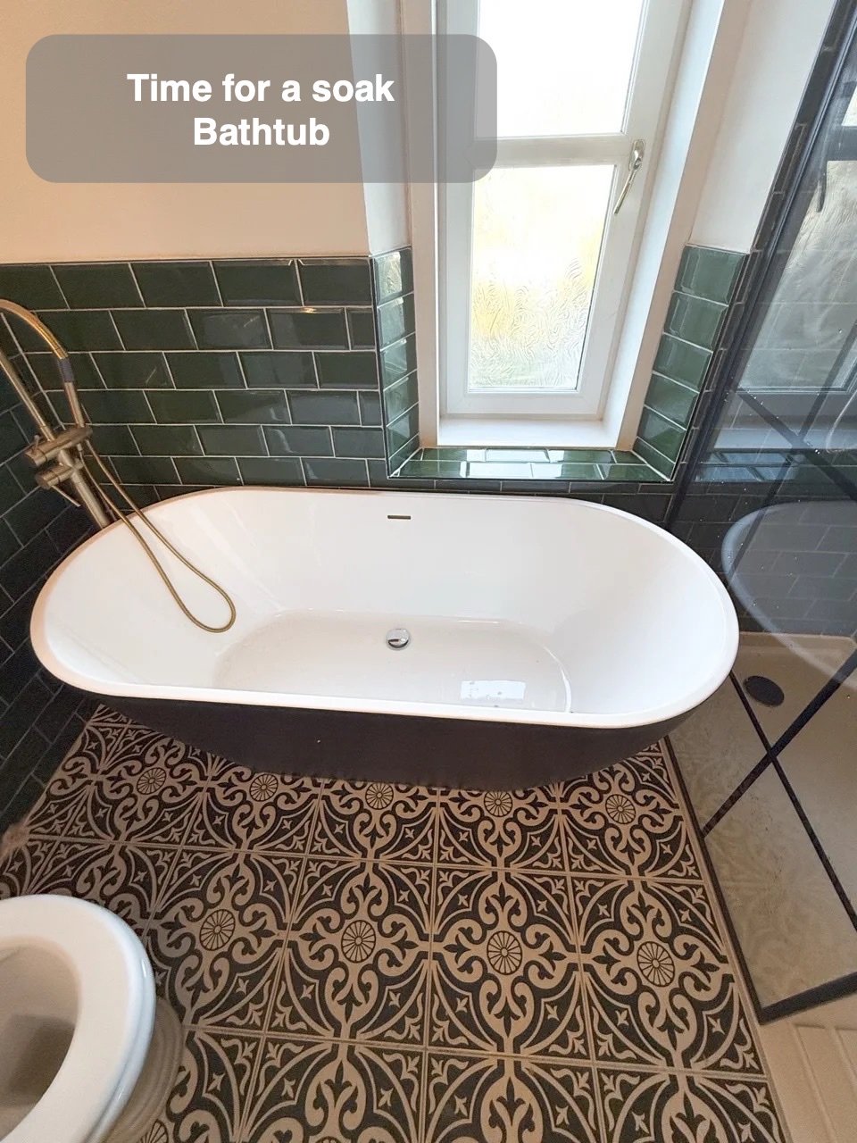 A bath for a slower moment in Rosemount, Aberdeen bathroom