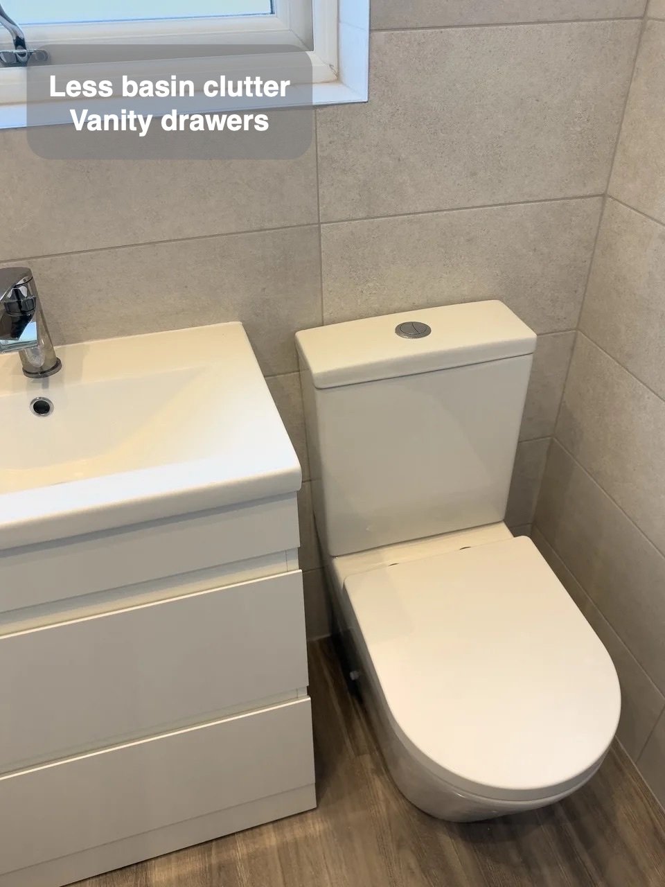 Vanity drawers