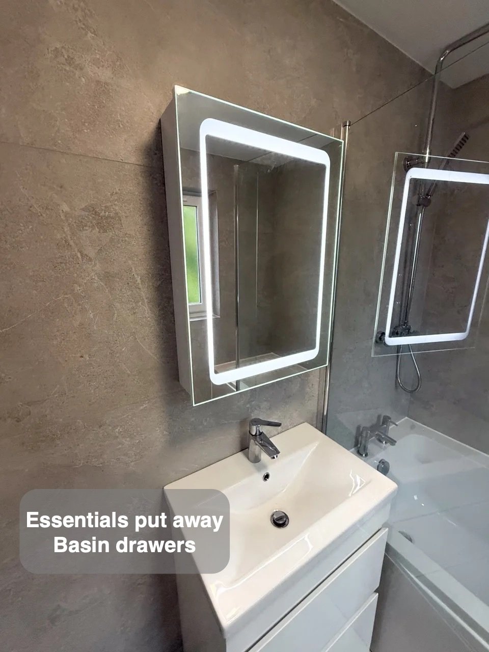 Basin drawers