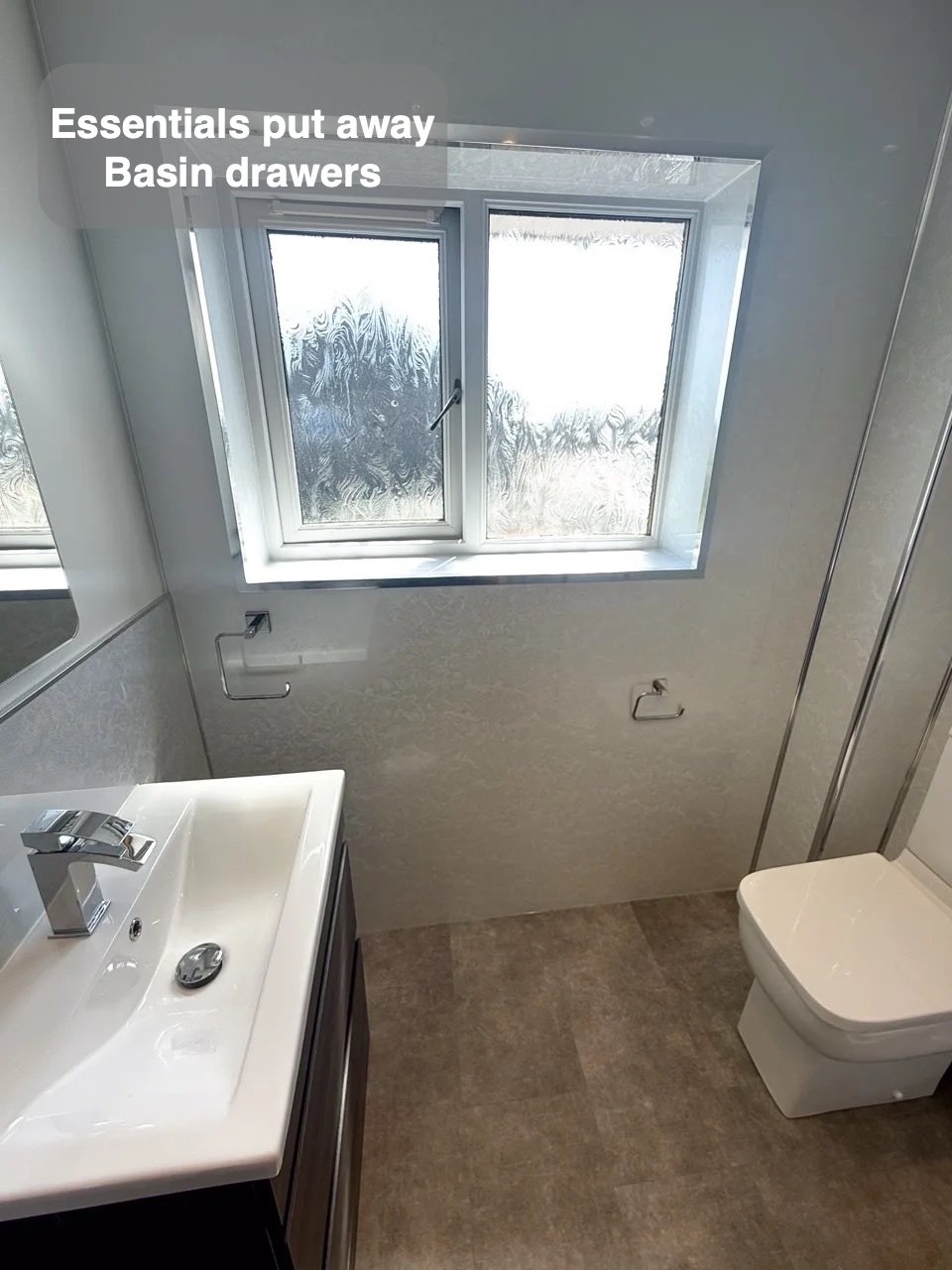 Basin drawers