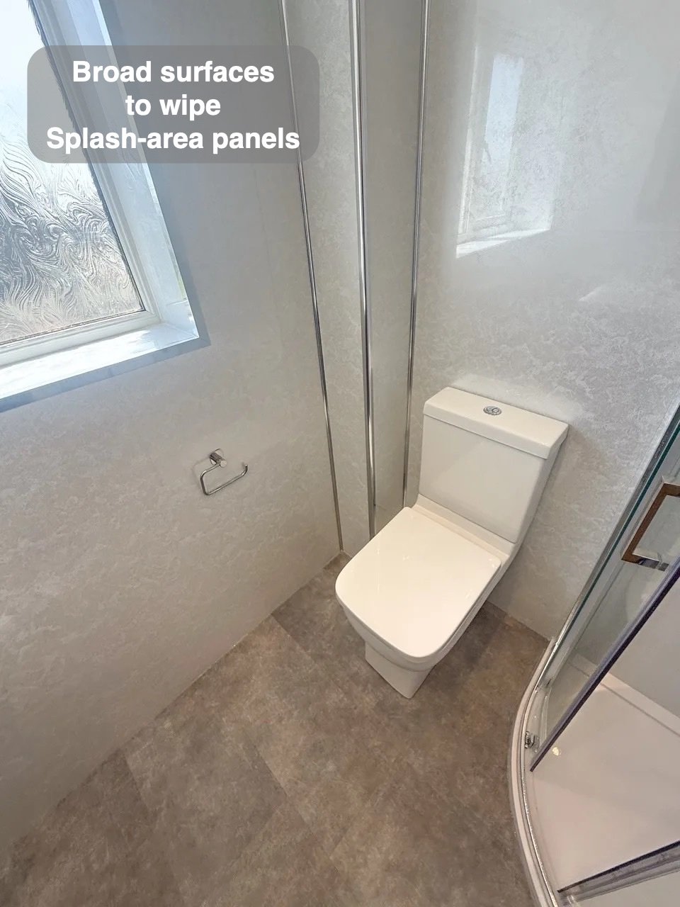 Splash-area panels