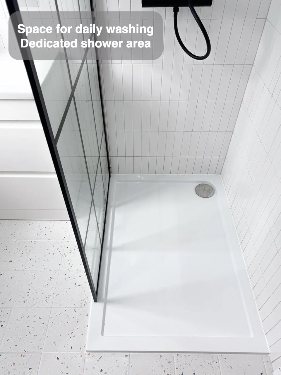 A dedicated place to shower in Mastrick, Aberdeen bathroom