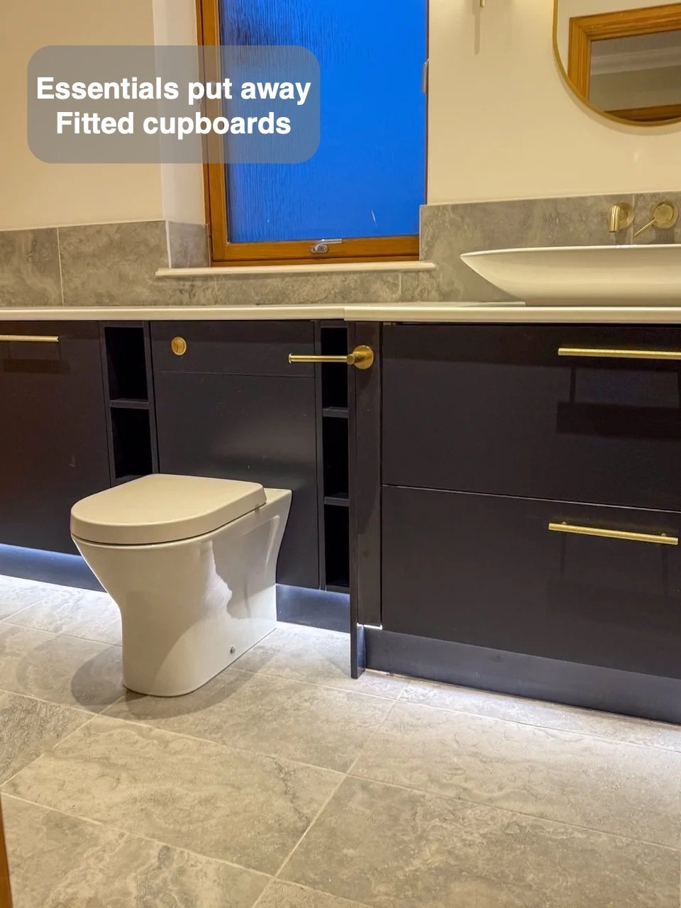 Fitted cupboards