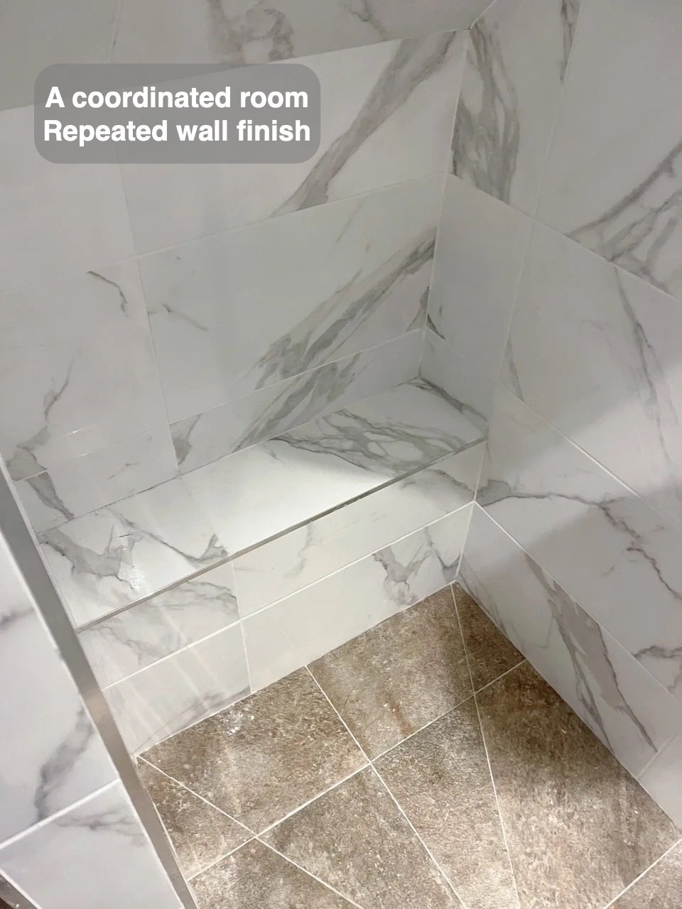 A finish that brings the room together in the completed Inverurie bathroom