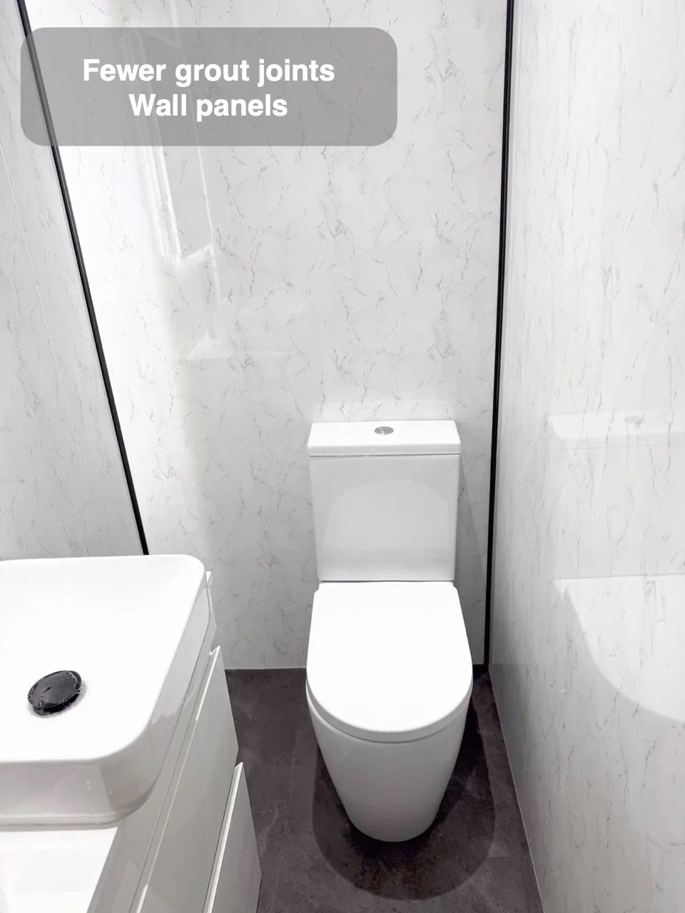 Broad surfaces for ordinary care in Midstocket, Aberdeen bathroom