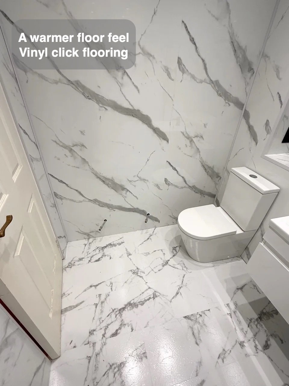 Vinyl click flooring