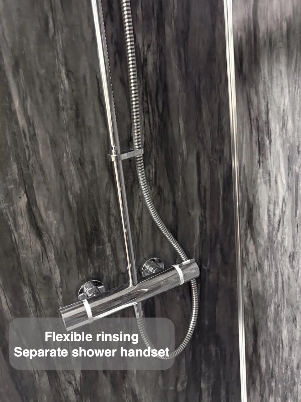 Water where it is needed in Aberdeen bathroom
