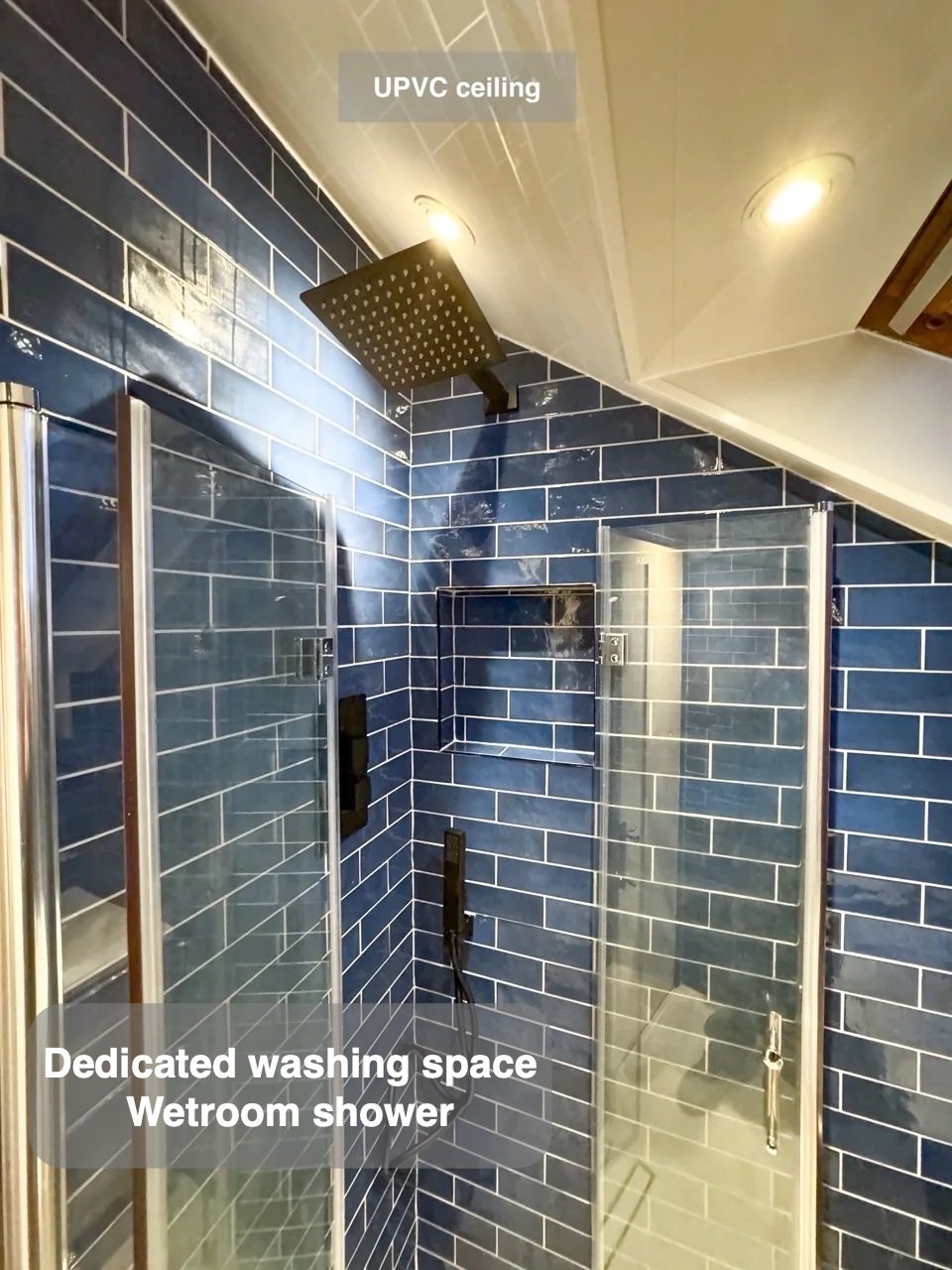 A defined wetroom shower in Midstocket, Aberdeen bathroom
