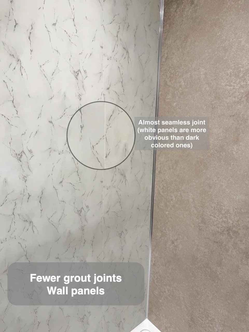 Broad surfaces for ordinary care in Bucksburn bathroom