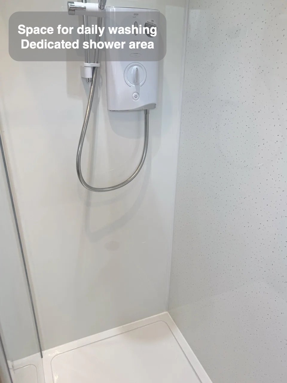 A dedicated place to shower in Mastrick, Aberdeen bathroom