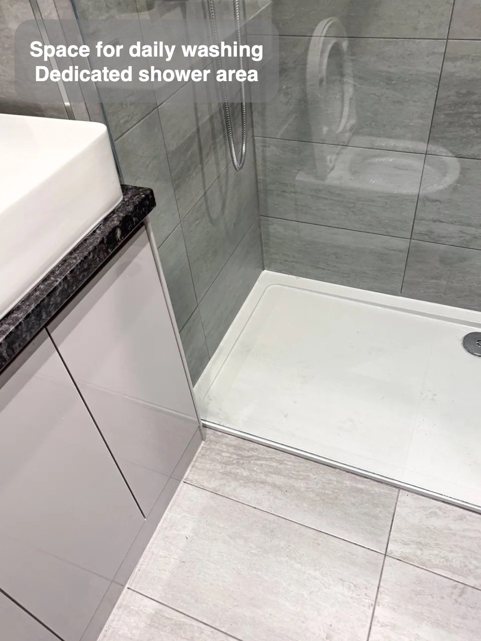 A dedicated place to shower in Mannofield, Aberdeen bathroom