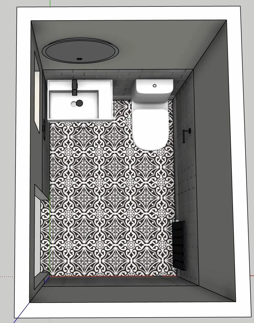 Design layout — planning view