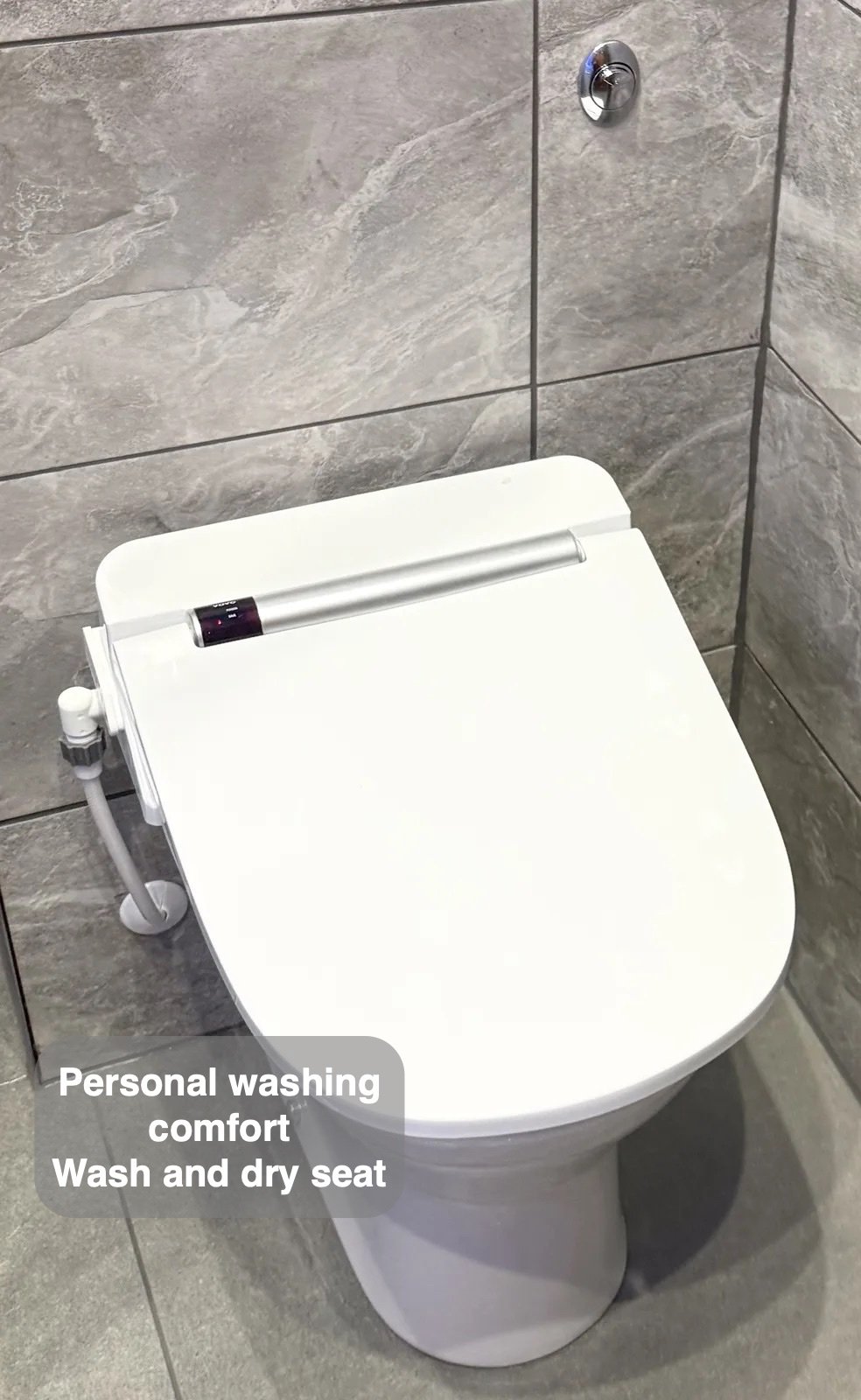 Wash and dry seat